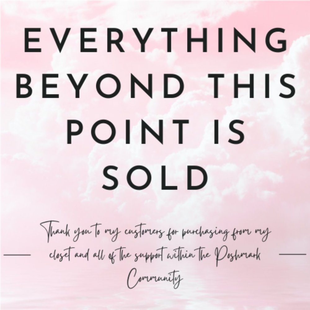 Everything Beyond This Point Is Sold